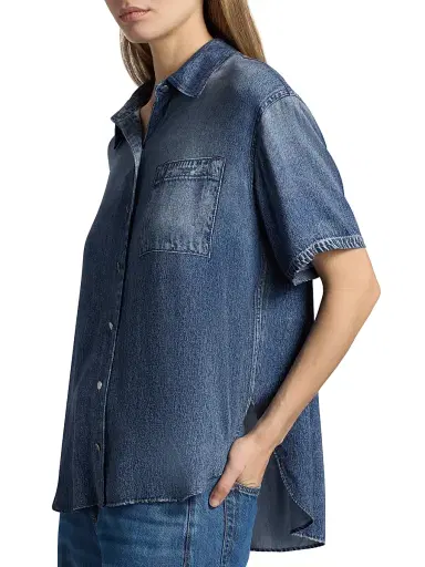 rag & bone Women's rb Miramar Drop Shoulder Shirt | Thumbnail 6 rag & bone Women's rb Miramar Drop Shoulder Shirt | Thumbnail 6