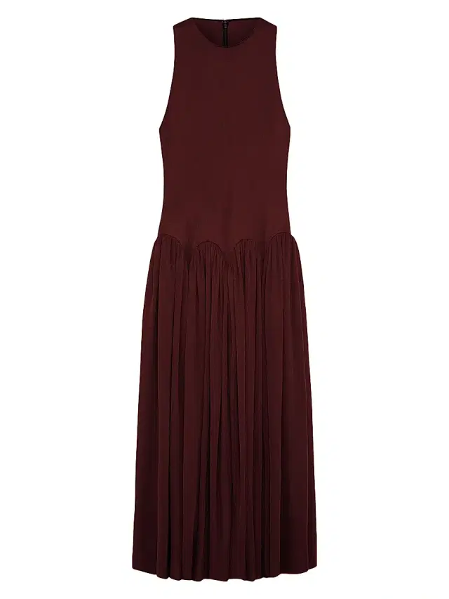 16Arlington Women's Axar Jersey Sleeveless Midi-Dress