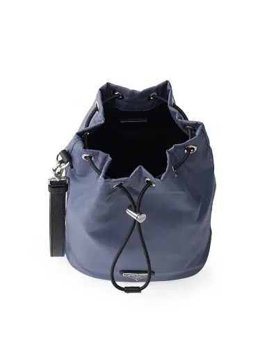 Prada Men's Re-Nylon and Saffiano Leather Pouch | Thumbnail 5 Prada Men's Re-Nylon and Saffiano Leather Pouch | Thumbnail 5