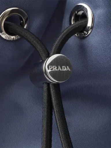 Prada Men's Re-Nylon and Saffiano Leather Pouch | Thumbnail 6 Prada Men's Re-Nylon and Saffiano Leather Pouch | Thumbnail 6