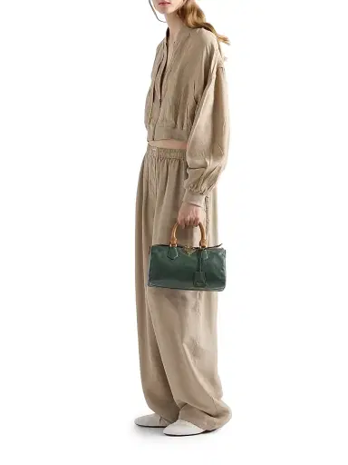 Prada Women's Small Leather Top-Handle Bag | Thumbnail 3