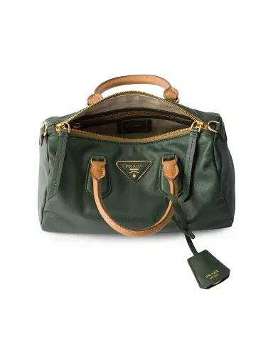 Prada Women's Small Leather Top-Handle Bag | Thumbnail 6