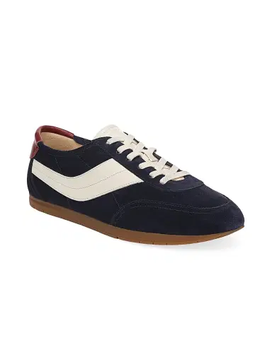Vince Women's LA Runner Suede Low-Top Sneakers - Cosmic Blue - Size 11 | Thumbnail 2 Vince Women's LA Runner Suede Low-Top Sneakers - Cosmic Blue - Size 11 | Thumbnail 2