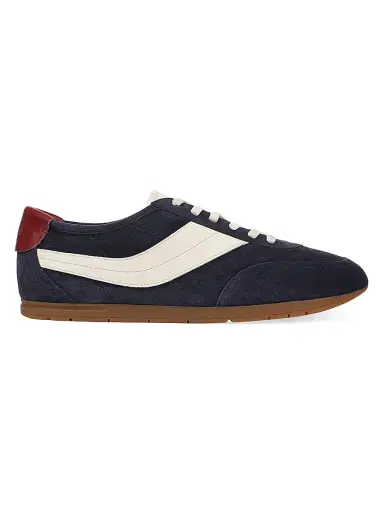 Vince Women's LA Runner Suede Low-Top Sneakers - Cosmic Blue - Size 11 | Thumbnail 1 Vince Women's LA Runner Suede Low-Top Sneakers - Cosmic Blue - Size 11 | Thumbnail 1