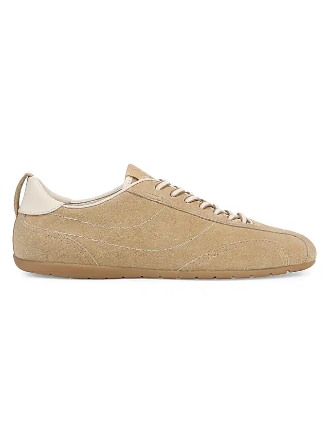 Vince Women's Catalina Suede Slip-On Sneakers - Wheat