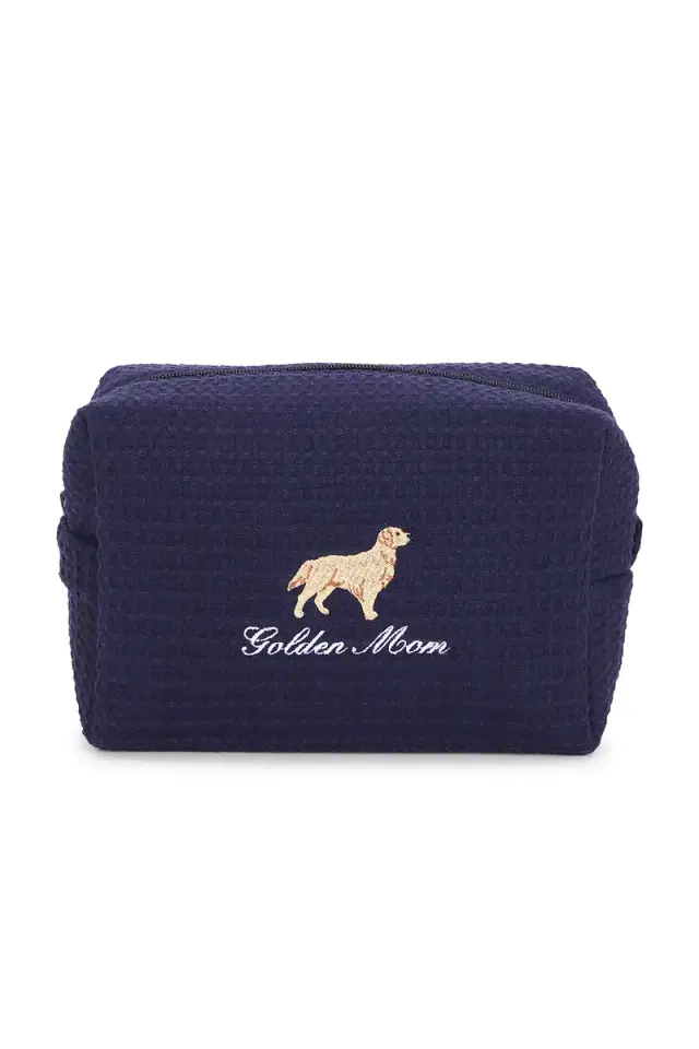 Golden Mom Waffle Pouch