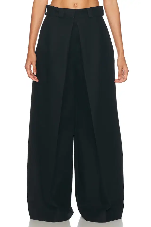 Balenciaga High Waisted Flare Leg Pant