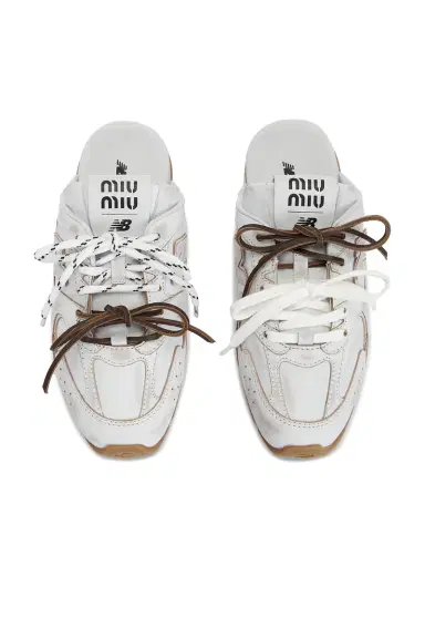 Miu Miu X New Balance Sneaker Mule | Thumbnail 4 Miu Miu X New Balance Sneaker Mule | Thumbnail 4