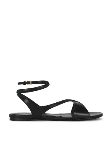 Khaite Liria Ankle Strap Flat Sandal | Thumbnail 1 Khaite Liria Ankle Strap Flat Sandal | Thumbnail 1