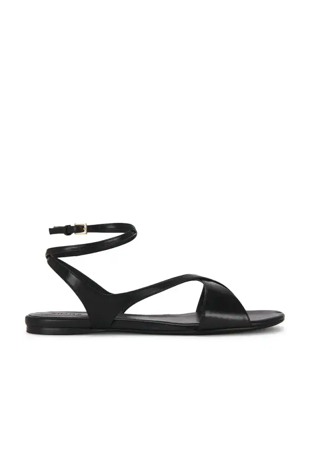 KHAITE Liria Ankle Strap Flat Sandal