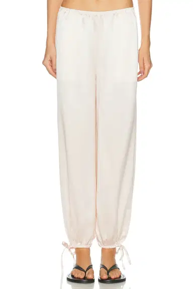EAVES Dara Silk Pant | Thumbnail 1 EAVES Dara Silk Pant | Thumbnail 1