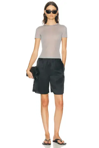 EAVES Loretta Silk Short | Thumbnail 5