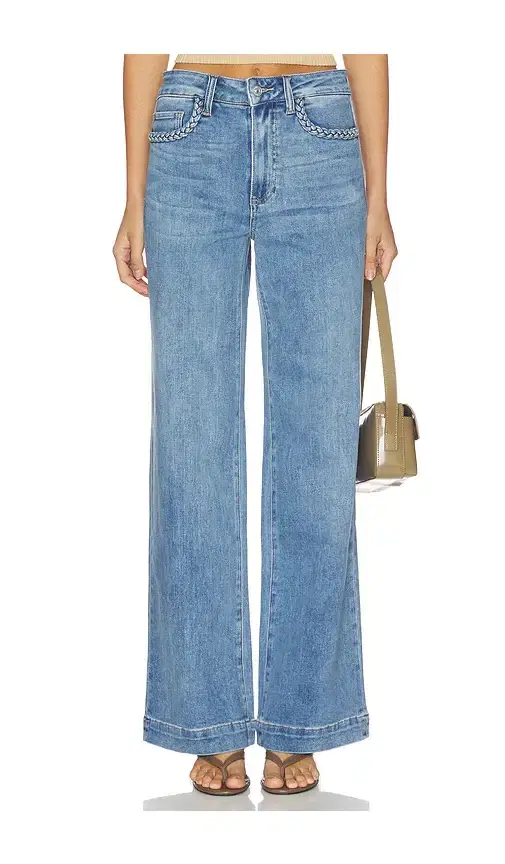 Anessa Braided Pocket Edge Jeans