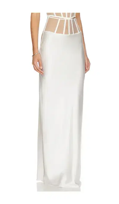 Kiki de Montparnasse Illusion Long Skirt | Thumbnail 2 Kiki de Montparnasse Illusion Long Skirt | Thumbnail 2