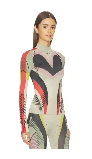 OFF-WHITE Seamless Color Block Top | Thumbnail 2