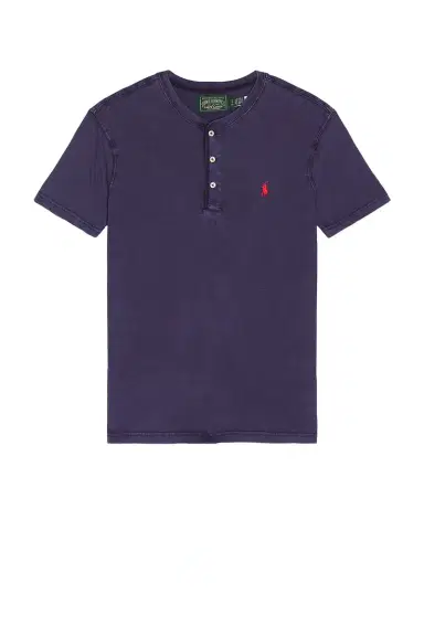 Polo Ralph Lauren Short Sleeve Slub Jersey Henley Tee | Thumbnail 6 Polo Ralph Lauren Short Sleeve Slub Jersey Henley Tee | Thumbnail 6