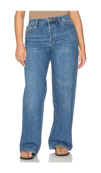 GOOD AMERICAN Vintage High Wide Jeans | Thumbnail 2