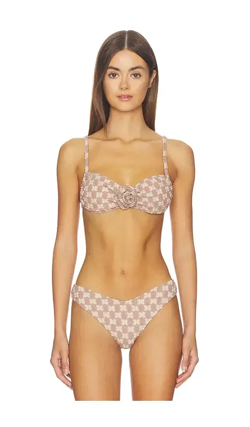Montce Devin Rosa Bikini Top