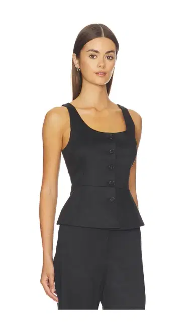 Theory Peplum Vest | Thumbnail 2