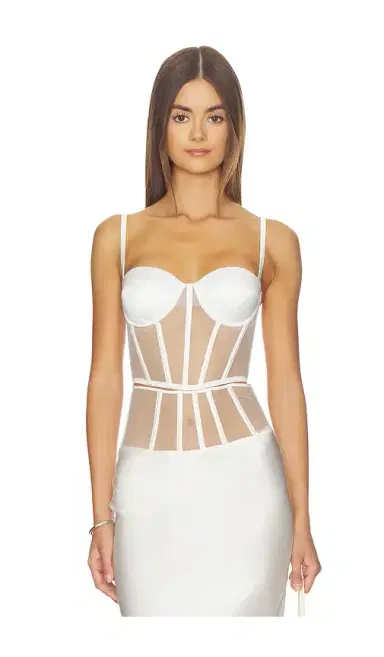 Kiki de Montparnasse Illusion Bustier Top | Thumbnail 1 Kiki de Montparnasse Illusion Bustier Top | Thumbnail 1
