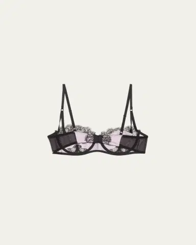 Kiki de Montparnasse Sensuel Lace-Trim Underwire Balconette Bra | Thumbnail 4 Kiki de Montparnasse Sensuel Lace-Trim Underwire Balconette Bra | Thumbnail 4
