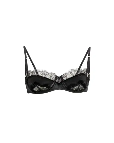 Kiki de Montparnasse Sensuel Lace-Trim Underwire Balconette Bra | Thumbnail 1 Kiki de Montparnasse Sensuel Lace-Trim Underwire Balconette Bra | Thumbnail 1