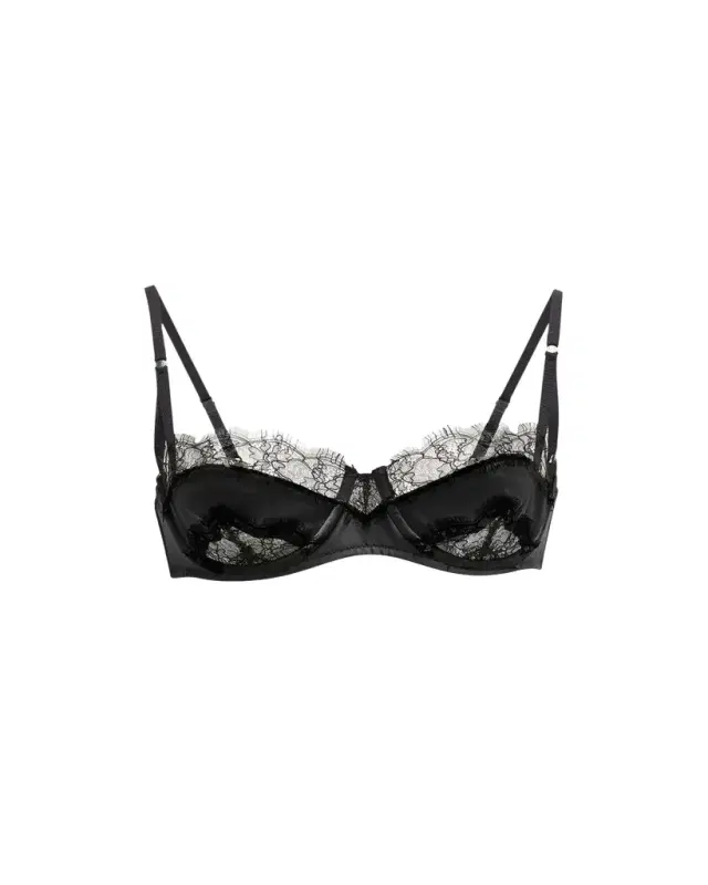 Sensuel Lace-Trim Underwire Balconette Bra