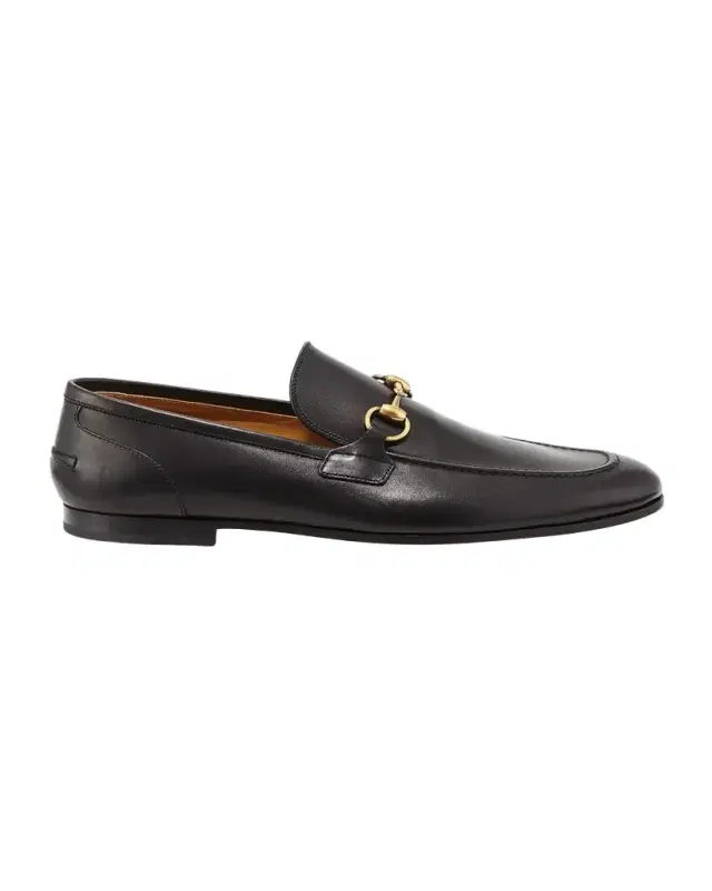 Gucci Men's Jordaan Leather Loafers