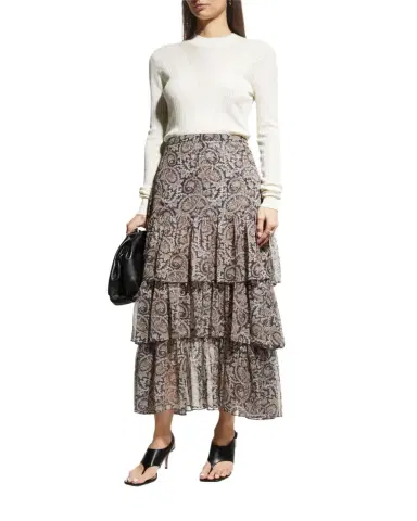 Veronica Beard Raylan Stretch-Knit Pullover Sweater | Thumbnail 1