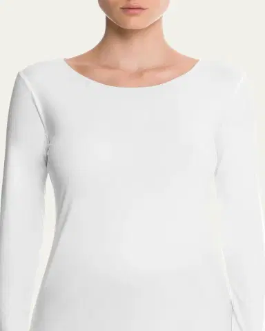 Wolford Aurora Pure Long-Sleeve Active Top | Thumbnail 3