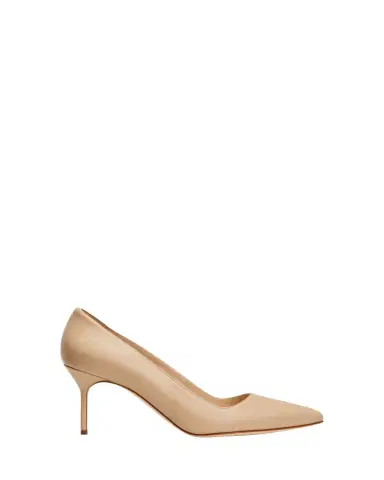 Manolo Blahnik BB 70mm Lambskin Stiletto Pumps | Thumbnail 1