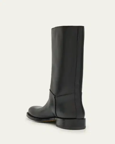 The Row Nobilis Leather Mid Riding Boots | Thumbnail 4