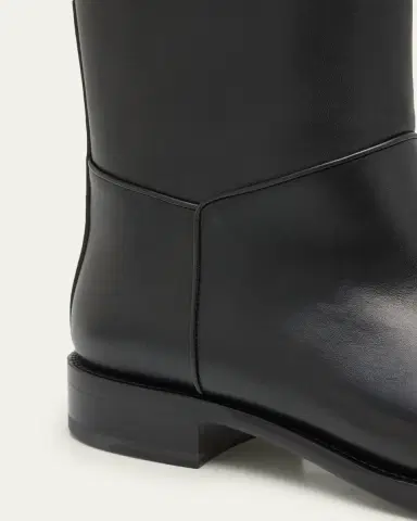 The Row Nobilis Leather Mid Riding Boots | Thumbnail 5