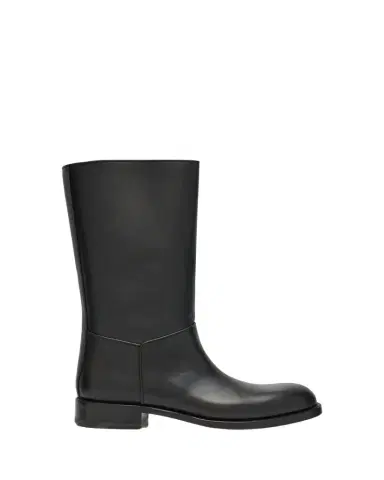 The Row Nobilis Leather Mid Riding Boots | Thumbnail 1