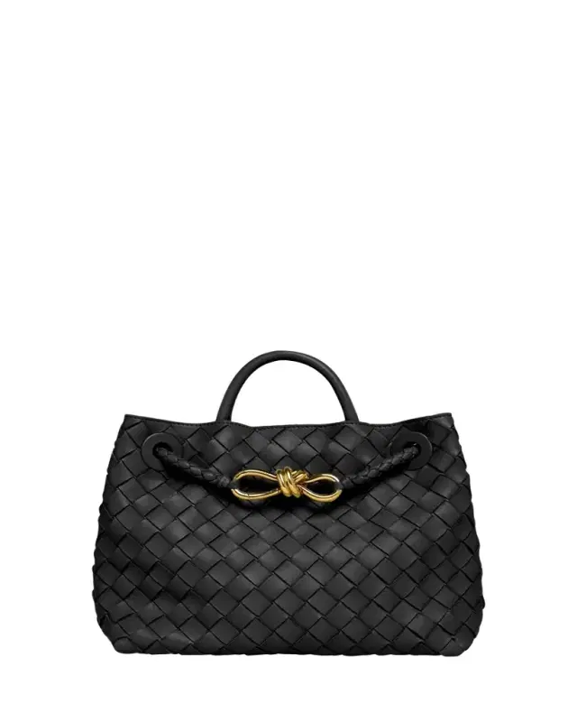 Bottega Veneta Andiamo Small Leather Top-Handle Bag