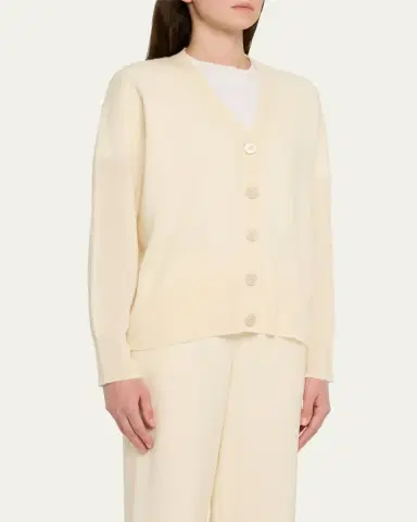 Majestic Filatures Button-Down Cashmere Cardigan | Thumbnail 4