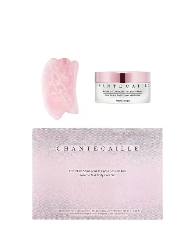 Chantecaille Limited Edition Rose de Mai Body Care Set