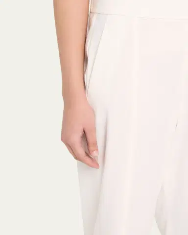 Vince Grace Mid-Rise Linen Tapered Pull-On Pants | Thumbnail 5 Vince Grace Mid-Rise Linen Tapered Pull-On Pants | Thumbnail 5