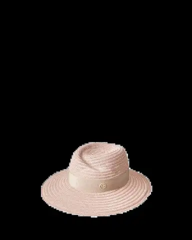 Maison Michel Virginie Straw Fedora Hat | Thumbnail 2 Maison Michel Virginie Straw Fedora Hat | Thumbnail 2