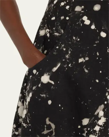 Jason Wu Collection Painters Twill Handkerchief Midi Dress | Thumbnail 5 Jason Wu Collection Painters Twill Handkerchief Midi Dress | Thumbnail 5