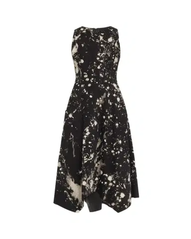 Jason Wu Collection Painters Twill Handkerchief Midi Dress | Thumbnail 1 Jason Wu Collection Painters Twill Handkerchief Midi Dress | Thumbnail 1