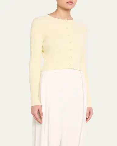 Toccin Zoe Classic Cropped Cardigan | Thumbnail 4