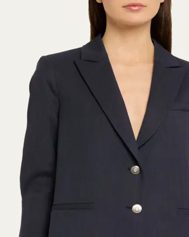 TWP Boyfriend Single-Breasted Stretch Wool Blazer | Thumbnail 5 TWP Boyfriend Single-Breasted Stretch Wool Blazer | Thumbnail 5