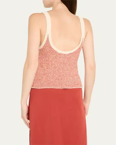 Vince Stripe Scoop-Neck Tank Top | Thumbnail 3
