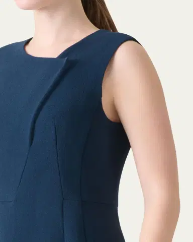 Akris Double-Face Wool Crepe Sheath Dress | Thumbnail 5 Akris Double-Face Wool Crepe Sheath Dress | Thumbnail 5