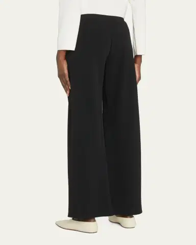 THE ROW Gala Wide-Leg Crepe Pants | Thumbnail 3