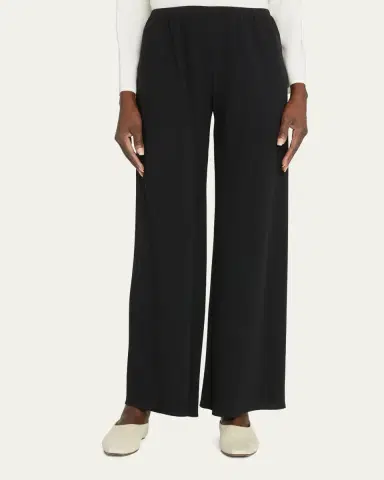 THE ROW Gala Wide-Leg Crepe Pants | Thumbnail 4