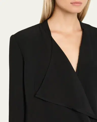 Ulla Johnson Elea Draped Front Jacket | Thumbnail 5 Ulla Johnson Elea Draped Front Jacket | Thumbnail 5