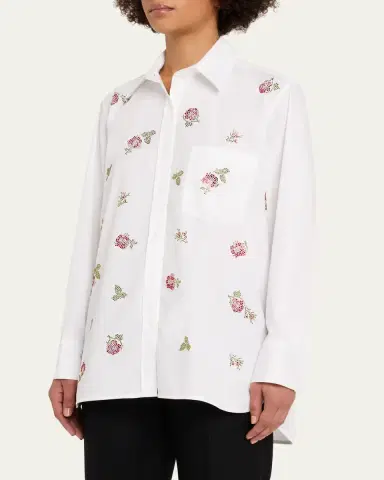 Libertine Florecita Embellished Artisan Shirt | Thumbnail 4 Libertine Florecita Embellished Artisan Shirt | Thumbnail 4