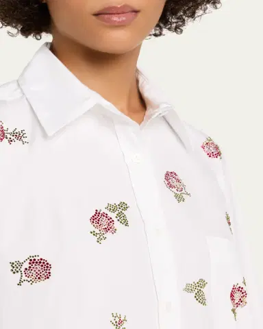Libertine Florecita Embellished Artisan Shirt | Thumbnail 5 Libertine Florecita Embellished Artisan Shirt | Thumbnail 5
